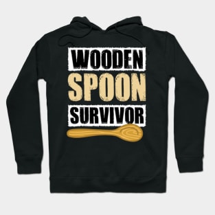 Funny Wooden Spoon Survivor Hoodie